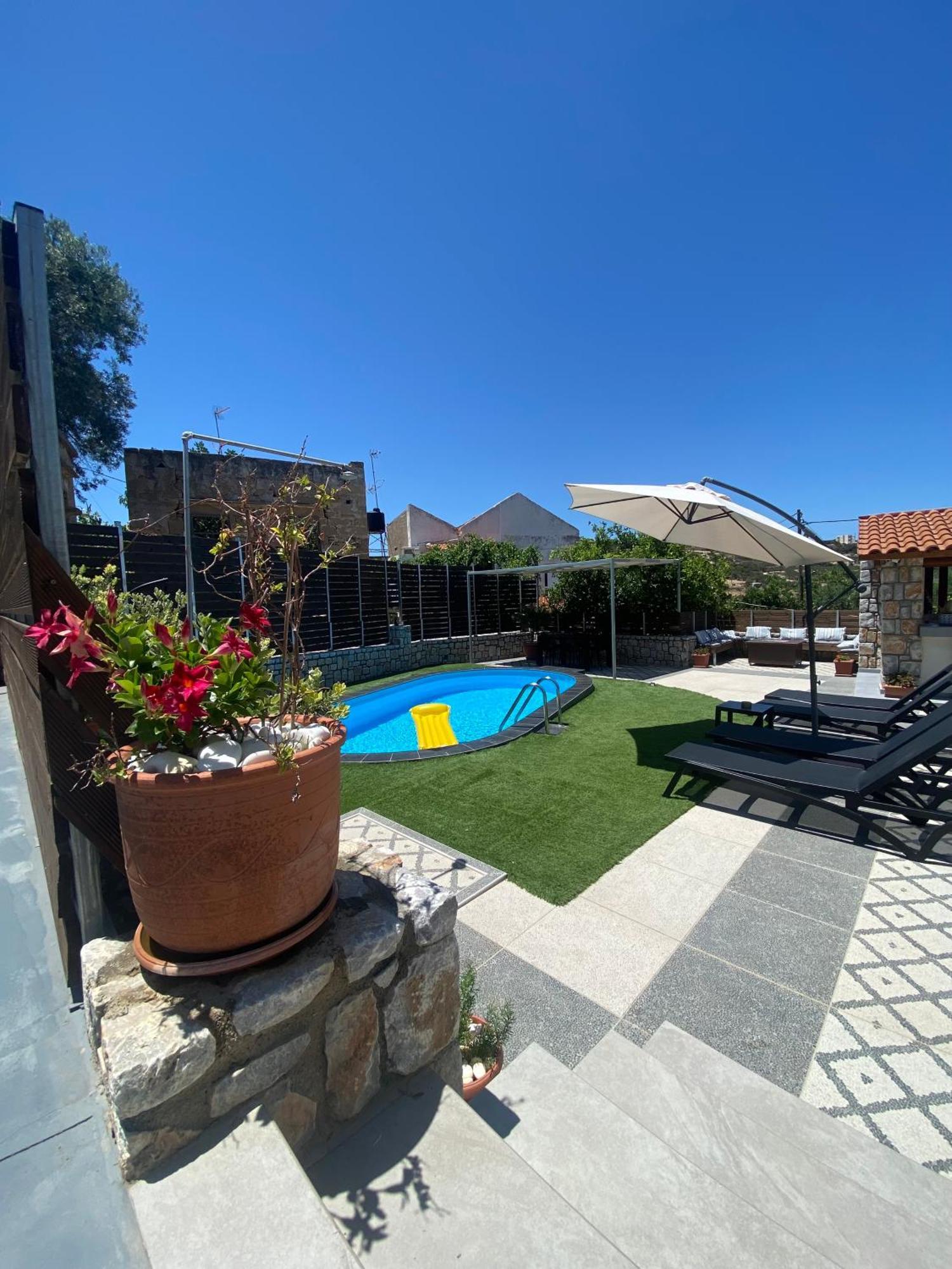 Casa Christina-Luxury Villa Kíssamos Exteriér fotografie