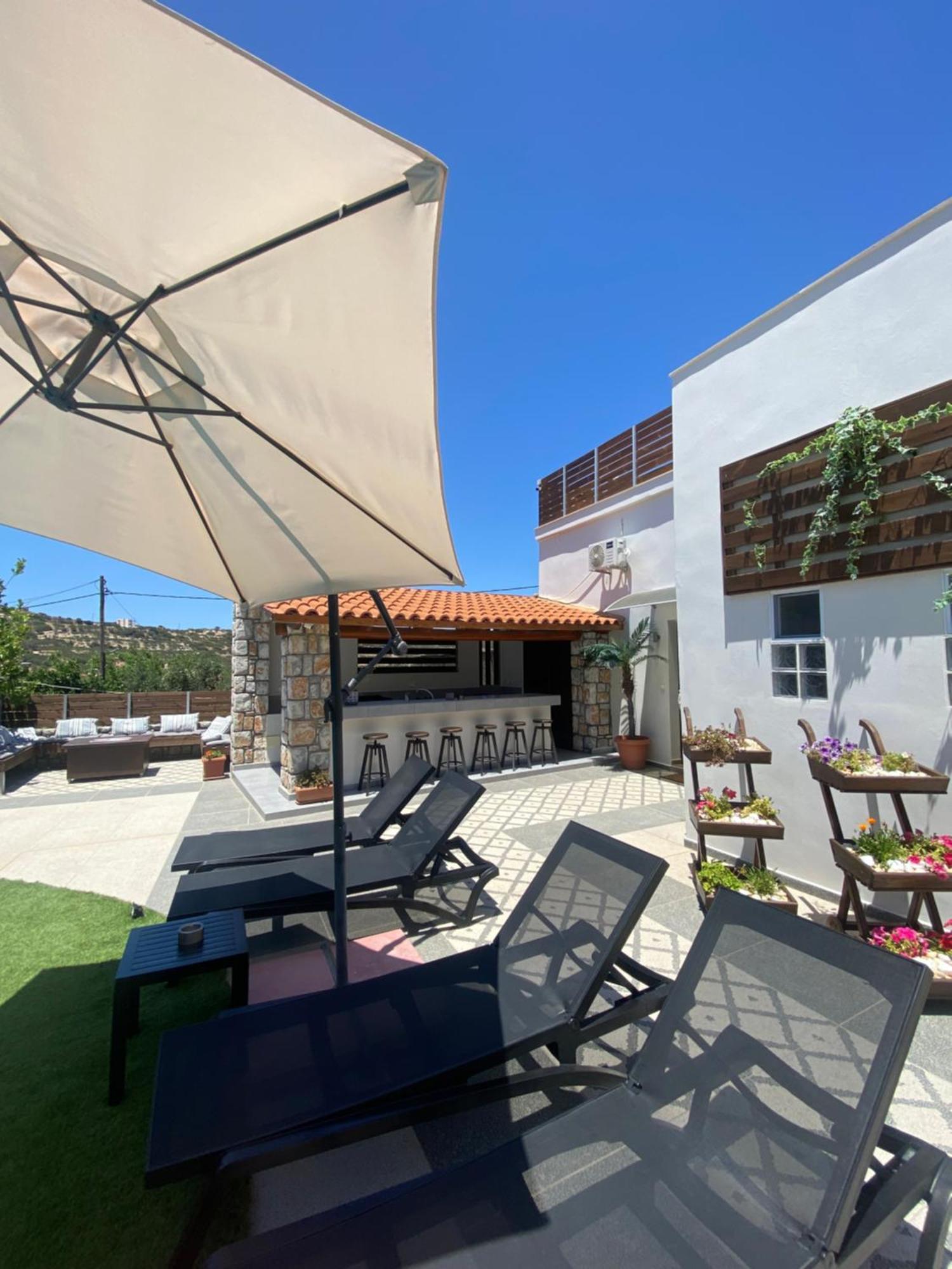 Casa Christina-Luxury Villa Kíssamos Exteriér fotografie